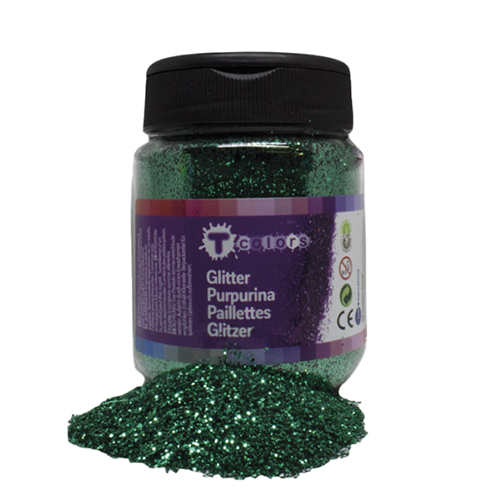 PURPURINA GLITTER TCOLORS 130GR VERDE 47972