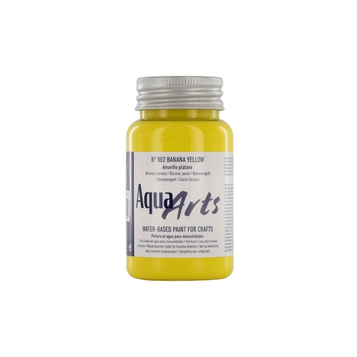 TINTA TITAN AQUA ARTS 100ML AMARELO BANANA (802)