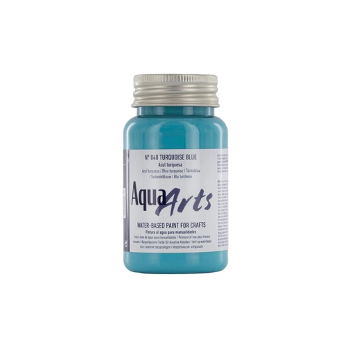 TINTA TITAN AQUA ARTS 100ML AZUL TURQUESA (848)