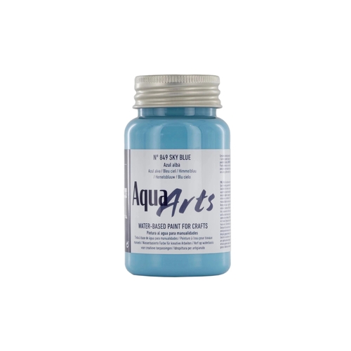 TINTA TITAN AQUA ARTS 100ML AZUL CÉU (849)