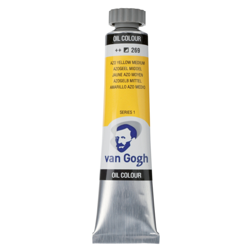 Tinta Óleo Van Gogh Série 1 Azo Yellow Medium - Tubo 20ml