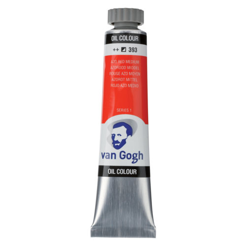 Tinta Óleo Van Gogh Série 1 Azo Red Medium - Tubo 20ml