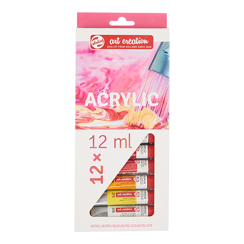 CAIXA 12 TB. TINTA ACRILICA TALENS ART CREATION 12ML 9021712M