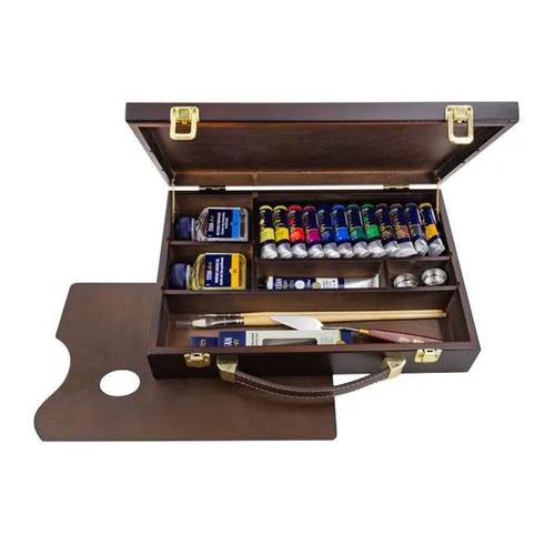 Kit Pintura Óleo Titan Arts 12x20ml + Acessórios 190802001