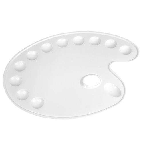 Paleta de Pintura Talens Oval 19x14cm