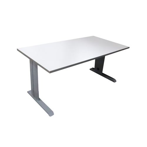 SECRETÁRIA ROCADA METAL 160X80X72CM CINZA 2002AC02