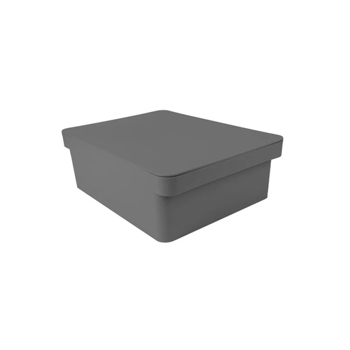 Caixa Arrumação Deco MM Com Tampa 280x380x123mm 10lt