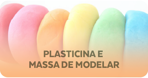 Plasticina e massa de modelar